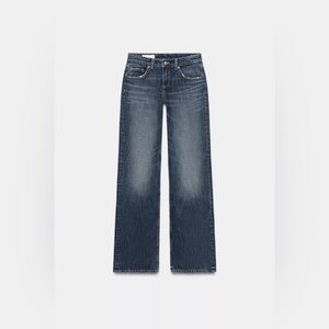 ZARA TRF LOW RISE WIDE LEG JEANS
BLUE - 29